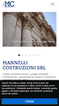 Mobile Screenshot of mannellicostruzioni.com